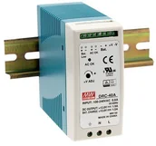 Zasilacze i transformatory - Mean Well Zasilacz buforowy na szynę DIN DRC-40A 13,8V 1,9/1A 40W - miniaturka - grafika 1