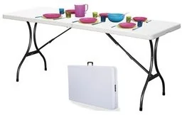 GoodHome Stół cateringowy bankietowy ogrodowy składany 240 Goodhome ZK-240 - Stoły ogrodowe - miniaturka - grafika 3