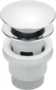 Deante Click-Clack Korek okrągły z przelewem NHC 010P - Korki do umywalek - miniaturka - grafika 2