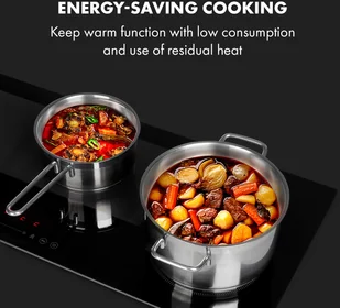 Płyta elektryczna do zabudowy Klarstein CP11-Delicatessa-Slim - Płyty elektryczne do zabudowy - miniaturka - grafika 7