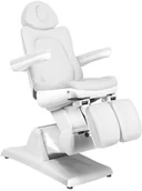 Fotele kosmetyczne - ACTIVESHOP FOTEL KOSMETYCZNY ELEKTR. AZZURRO 870S PEDI 3 SILN. BIAŁY AS_106670 - miniaturka - grafika 1