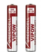 Baterie i akcesoria - Vipow Baterie GREENCELL paluszek R03 AAA 1,5V 2szt. 617 - miniaturka - grafika 1