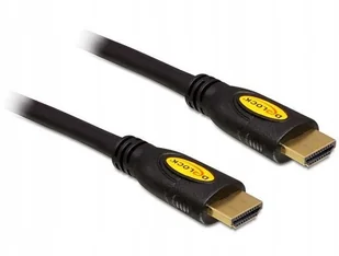 Delock Kabel HDMI1 m Czarny 4K 84752 - Kable - miniaturka - grafika 2