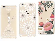 Etui i futerały do telefonów - NOVAGO Novago Etui ochronne do iPhone 6, iPhone 6S, 3 sztuki, miękkie, odporne na pękanie, uderzenia, motyw"Trwała fantazja", wielokolorowe 28 3CoqueI6 - miniaturka - grafika 1