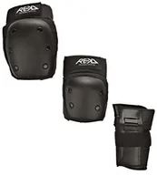 Ochraniacze - REKD Męska Protektor zubeh  R rekd Heavy Duty Triple Pad set, czarny, l RKD600 - miniaturka - grafika 1