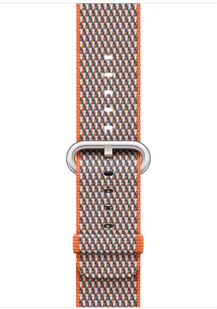 Apple Pasek z plecionego nylonu w kolorze gorzkiej pomarańczy (w kratkę) do koperty 42 mm MQVP2ZM-A - Akcesoria do smartwatchy - miniaturka - grafika 4