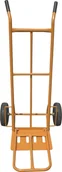 Wózki magazynowe - geko Wózek transportowy 250kg 400x300mm(wysuwany podest) pomarańcz(1) - miniaturka - grafika 1