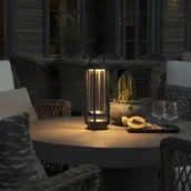 Lampy ogrodowe - Konstsmide Latarnia dekoracyjna LED Otranto, ściemniana, USB - miniaturka - grafika 1