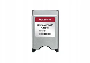 Transcend CompactFlash Adapter czytnik kart Srebrny - Czytniki kart pamięci - miniaturka - grafika 2