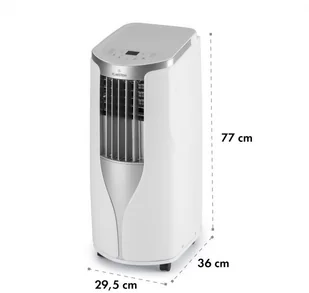 Klarstein New Breeze 9 Klimatyzacja 9000 BTU Klasa energetyczna A Pilot biała ACO6-NewBreeze9W - Klimatyzatory - miniaturka - grafika 11