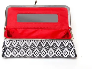 Noble Cosmetic Portfelik Noble Black&White BW002 - Kosmetyczki, organizery i kuferki - miniaturka - grafika 5