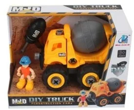 ASKATO Betoniarka do skręcania GXP-681166 - Samochody i pojazdy dla dzieci - miniaturka - grafika 2