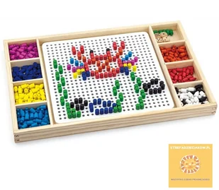 Viga Kreatywna układanka i chińczyk 2w1 -25% V59990 - Klocki - miniaturka - grafika 4