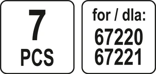 Lund AKCESORIA DO MOPA PAROWEGO 67220,67221 ZESTAW 7 SZT - Miotły, szufle, mopy - miniaturka - grafika 3