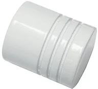Karnisze - Gardinia 11280 cylinder główka/końcówka do karniszy, seria Chicago, średnica 20 MM, biały 11280 - miniaturka - grafika 1