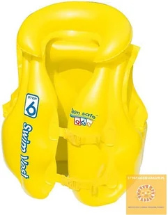 Bestway 32034 KAMIZELKA DO NAUKI PŁYWANIA YELLOW 51cm x 46cm - Materace dmuchane i koła do pływania - miniaturka - grafika 3