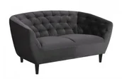 Sofy i kanapy - D2.Design Sofa Ria VIC 2-osobowa szara 150132 - miniaturka - grafika 1