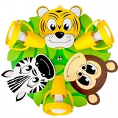 Lampy sufitowe - Hellux Safari 3xE14 Lampa sufitowa dziecięca 524.84.20 524.84.20 - miniaturka - grafika 1