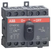 Inne akcesoria elektryczne - ABB Przełącznik zasilania 1-0-2 OT 40 F3C 1SCA104913R1001 OT 40 F3C - miniaturka - grafika 1