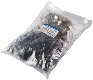 LogiLink Wtyk RJ45 CAT.6 FTP MP0022 z osłonką czarny 100szt SPLKOKGF0080 - Kable miedziane - miniaturka - grafika 7