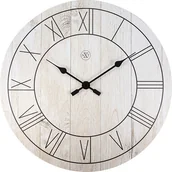 Zegary - NeXtime Zegar ścienny Paul jasny drewniany - miniaturka - grafika 1