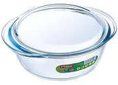 Naczynia żaroodporne - Pyrex Essentials okrągłe naczynie żaroodporne 204A000 - miniaturka - grafika 1