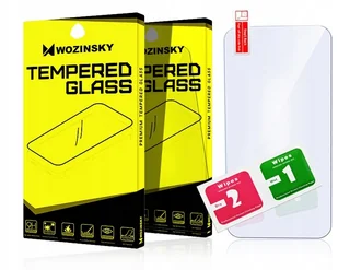 Wozinsky Szkło hartowane 9H Redmi Note 7 Przezroczyste - Etui i futerały do telefonów - miniaturka - grafika 3