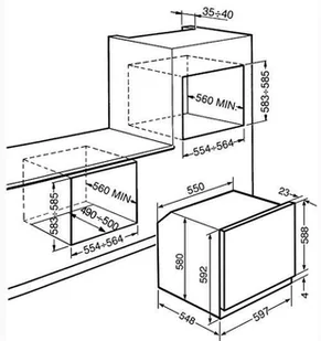Piekarnik do zabudowy Smeg SF800AO - Piekarniki do zabudowy - miniaturka - grafika 3