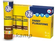 Farby i media malarskie - Astra Farby plakatowe w tubie ASTRA 30ml - brązowa 00028AST - miniaturka - grafika 1