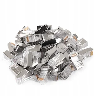 Wtyk RJ45 kat. 5e Ftp NC-RJ455FT-0 100szt - Wtyczki i adaptery - miniaturka - grafika 2
