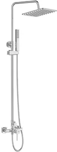 Laveo Kolumna natryskowa z baterią chromowa PLA 00KX - Zestawy prysznicowe - miniaturka - grafika 2