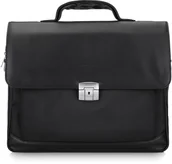 Teczki i aktówki - Wittchen Teczka z kieszenią na laptopa 15,6 z tkaniny 29-3-700-1 - miniaturka - grafika 1