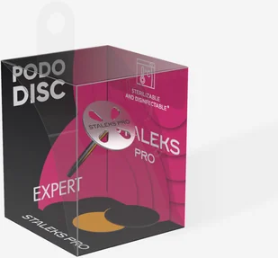 Staleks Staleks Pododysk Pro S 15mm 180g 5 sztuk PDSET-15 - Frezarki do paznokci - miniaturka - grafika 3