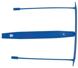 Q-Connect Klipsy archiwizacyjne E-Clip, grubość pliku max. 7cm, niebieski KF0228 - Spinacze i klipsy do papieru - miniaturka - grafika 2