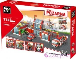 Blocki Straż Pożarna Komenda Straży Pożarnej KB8051 - Klocki - miniaturka - grafika 5