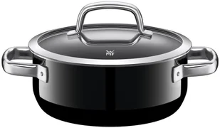 WMF Garnek niski z pokrywką Fusiontec Mineral, czarny, srebrny, 2,4 l - Garnki WMF Garnek niski z pokrywką Fusiontec Mineral, czarny, srebrny, 2,4 l - Garnki - miniaturka - grafika 1