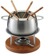 Zestawy do fondue - KUHN RIKON 32212 zestaw do fondue do mięsa, chrom, szary, 34 x 26 x 23 cm 32212 - miniaturka - grafika 1