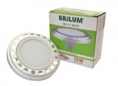 Żarówki LED - Brilum Żarówka LED GU10 ES111 15W biała ciepła 120° - srebrna ZL-G31215-91 - miniaturka - grafika 1