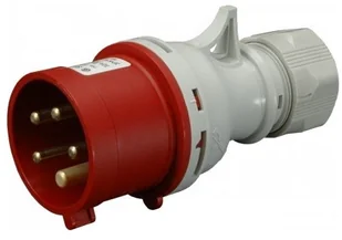 Orno Wtyczka siłowa ze zmianą faz 16A/5P, IP44 IVNO 1653 - Osprzęt siłowy - miniaturka - grafika 3