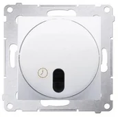 Wyłączniki światła i elektryczne - Kontakt Kontakt_Simon Łącznik z opóźnieniem wyłaczenia z przekaźnikiem (moduł) 8(2) A. 230V biały Wymagana instalacja 3-przewodowa DWC10P.01/11 - miniaturka - grafika 1