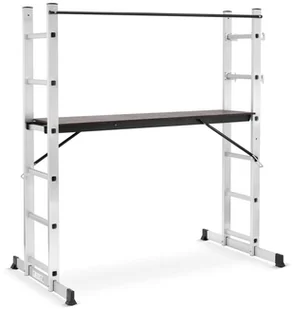 996 99675134 Mini rusztowanie podest aluminiowy roboczy 2x6 wymiary platformy 150 x 41cm) 75134-uniw - Drabiny 996 99675134 Mini rusztowanie podest aluminiowy roboczy 2x6 wymiary platformy 150 x 41cm) 75134-uniw - Drabiny - miniaturka - grafika 5