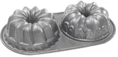 Formy do ciast - Nordic Ware Platinum Bundt podwójna forma do pieczenia 84024 - miniaturka - grafika 1