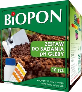 Biopon zestaw do badania pH gleby 10szt - Nawozy ogrodnicze - miniaturka - grafika 3