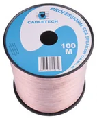 Kable - CABLETECH KAB0356 Kabel głośnikowy CCA 0.75mm (rolka 100m) LEC-KAB0356 - miniaturka - grafika 1