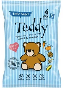 Cibi Chrupki kukurydziane-marchew i dynia - od 7 miesiąca BIO 4x15g - Przekąski dla dzieci - miniaturka - grafika 3