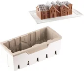 Pozostałe akcesoria świąteczne - Silikomart Forma do ciasta Winter Village silikonowa 20.438.13.0065 - miniaturka - grafika 1