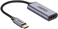 Ładowarki do telefonów - Choetech Choetech przejściówka adapter HUB USB Typ C (męski) na HDMI (żeński) 4K 60Hz szary (HUB-H10) - miniaturka - grafika 1
