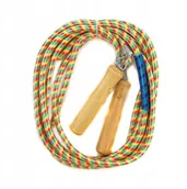 Zabawki i gry sportowe - Skakanka Sznurkowa 5 metrów drewniane rączki 3353 - miniaturka - grafika 1