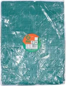 Folie budowlane - Flo PLANDEKA 4X6M 57G/M2 ZIELONA - miniaturka - grafika 1