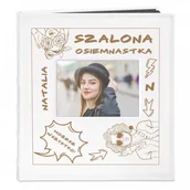 Albumy fotograficzne - NA Murrano Album z Okienkiem 18-stkę Grawer Możesz Wszystko ALB-BO-BK-CO2-004 - miniaturka - grafika 1